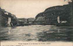 Puente Colgante, Barranca de Portillo, Jalisco Postcard