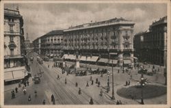 Via Dante, Milan Postcard