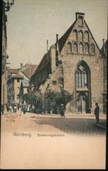 Nürnberg, Bratwurstglöcklein Postcard