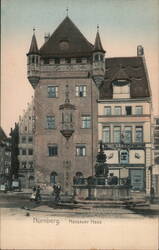 Nürnberg, Nassauer Haus Postcard