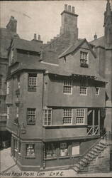 John Knox's House, Edinburgh Postcard
