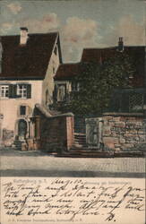 Wohnung des Stadtkirchners, Rothenburg ob der Tauber Postcard