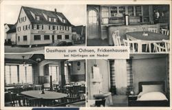 Gasthaus zum Ochsen, Frickenhausen Postcard