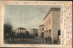 Chiasso, Dogana Italiana (Italian Customs House) Postcard