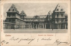 Castello del Valentino, Torino Postcard