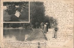 Parc Montsouris, Paris Postcard