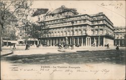 Le Théâtre Français, Paris Postcard