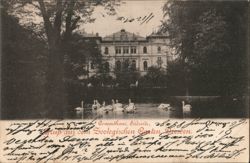 Concert Hall, Dresden Zoological Garden Postcard