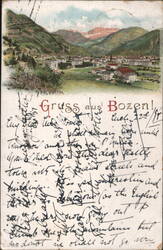Gruss aus Bozen! (Bolzano) Postcard