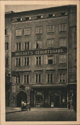 Mozart's Birthplace (Geburtshaus), Salzburg Postcard