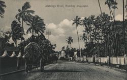 Matunga Road, Bombay Postcard