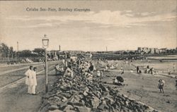 Colaba Sea-Face, Bombay Postcard