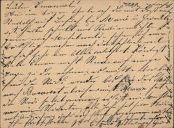 Handwritten Letter, Bucharest to Oberlangenbielau 1906 Postcard