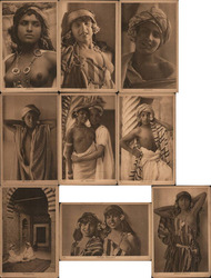Collection of North African Portraits, Fatima, Algérienne, Belles Mauresques Postcard