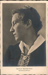 Gertrud Scholtz-Klink, Reichsfrauenführerin Postcard