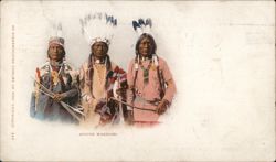 Apache Warriors Postcard