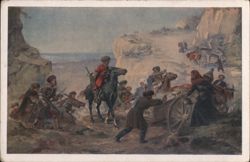 Red Partisans of Daghestan by A. K. Kalateladze Postcard
