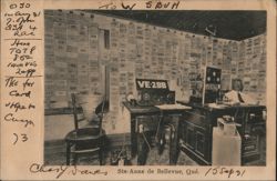 Chas J Dawes Ham Radio Station VE2BB, Ste-Anne de Bellevue, QC Postcard
