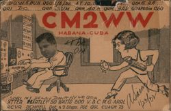 CM2WW QSL Card, Habana, Cuba Postcard