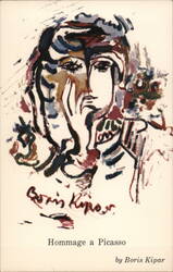 Hommage a Picasso by Boris Kipar Postcard