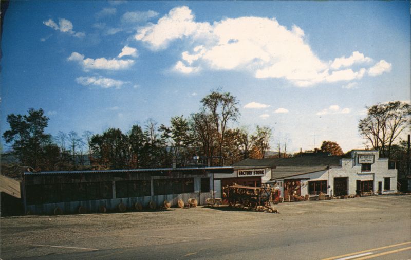 Basketville Factory Store, Putney, VT Vermont Frank L. Forward