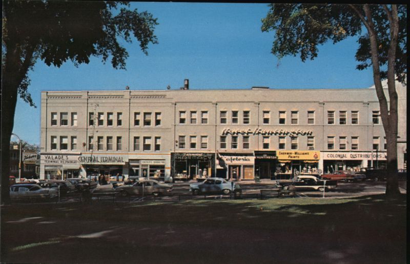 Hotel Huntington and Valade's Terminal Restaurant & Cafeteria Burlington Vermont