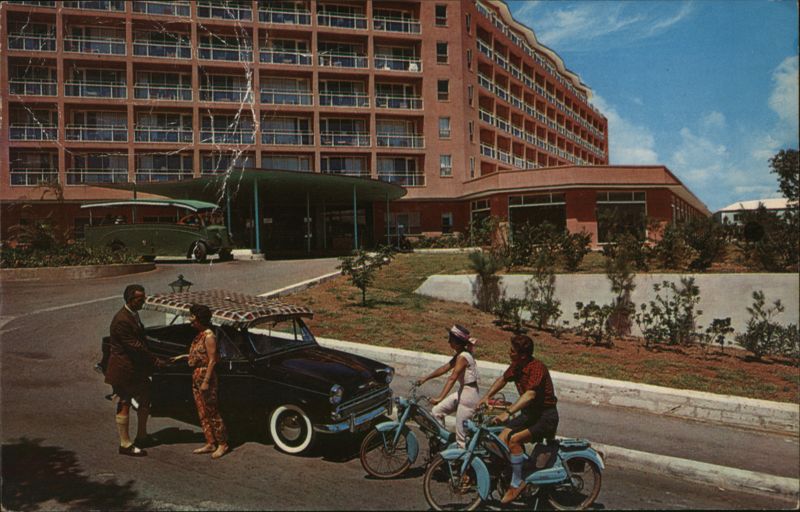 Bermudiana Hotel Entrance, Hamilton, Bermuda