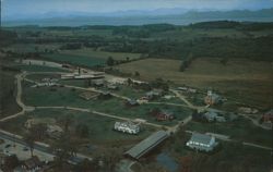 Aerial View, Shelburne Museum, Shelburne, VT Postcard
