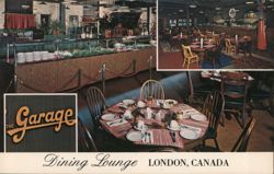 The Garage Dining Lounge London, Canada Postcard