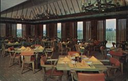 Meadowview Sheraton Motor Inn Dining Room, Fredericksburg VA Postcard