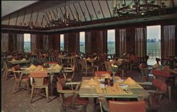 Meadowview Sheraton Motor Inn Dining Room, Fredericksburg, VA Postcard
