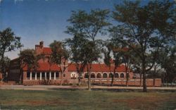 University Memorial Center, University of Colorado Campus Postcard