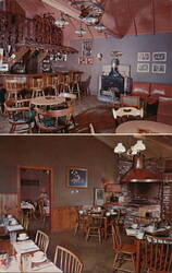 Famed Red Hen Restaurant & Cocktail Lounge Interiors, Napa CA Postcard