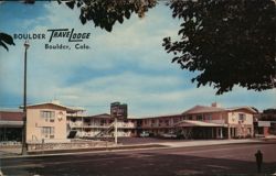 Boulder Travelodge Motel, Boulder, CO Postcard
