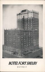 Hotel Fort Shelby, Detroit Postcard