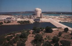 Comanche Peak Nuclear Power Plant, Glen Rose, TX Postcard