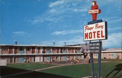 Page Boy Motel, Page, AZ Postcard