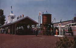 Centennial Railroad Station, Oregon Centennial Exposition Postcard