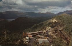 Nyack Lodge on U.S. Highway 40, Emigrant Gap Postcard