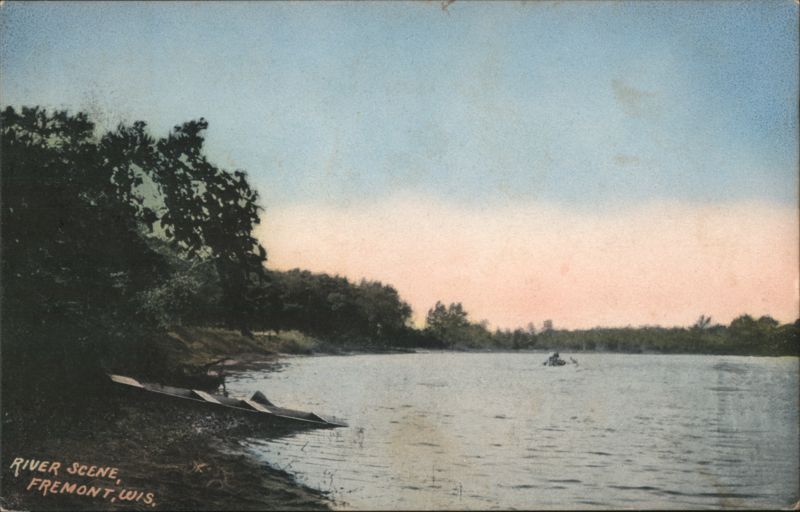 River Scene, Fremont, WI Wisconsin
