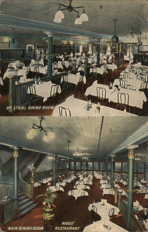 Riggs' Restaurant, Main & Upstairs Dining Rooms New York