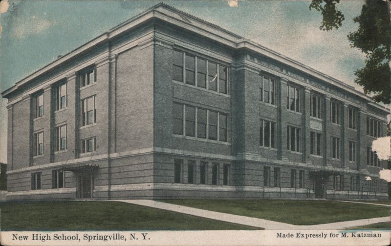 New High School, Springville, NY New York