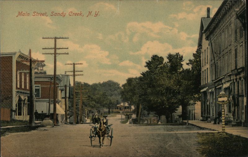 Main Street, Sandy Creek, NY New York