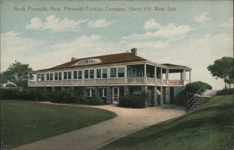 Plymouth Cordage Company, Harris Hill, West Side North Plymouth Massachusetts