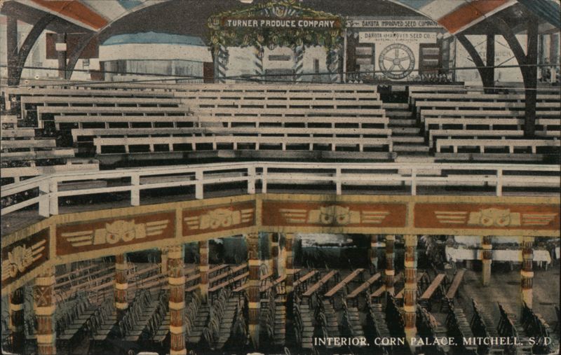 Interior, Corn Palace, Mitchell, SD South Dakota