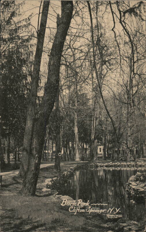 Back Park, Clifton Springs, NY New York