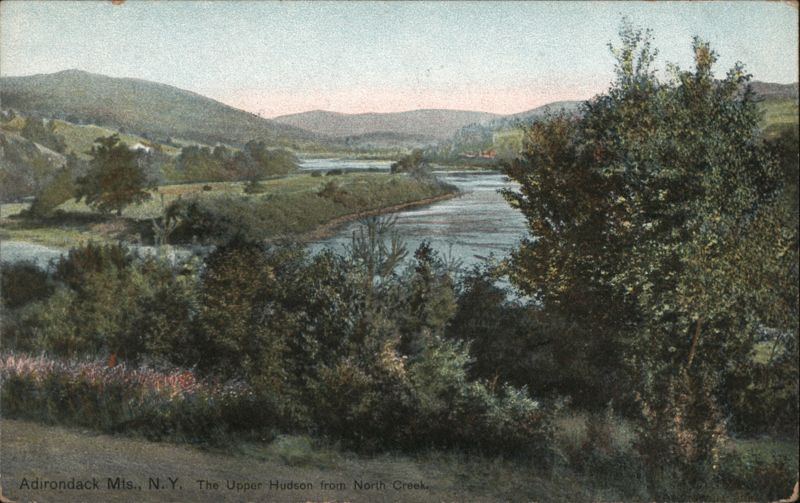 Upper Hudson from North Creek, Adirondack Mts., NY New York