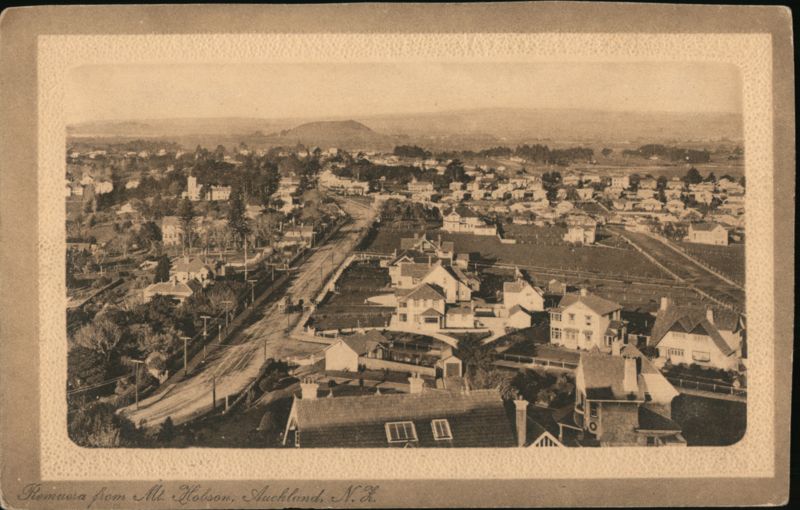 Remuera from Mt. Hobson, Auckland New Zealand