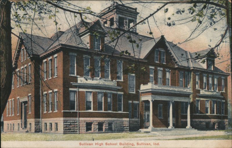 Sullivan High School Building, Sullivan, IN Indiana