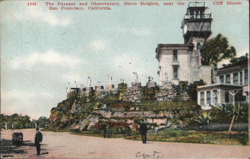 Sutro Heights Parapet and Observatory, San Francisco California
